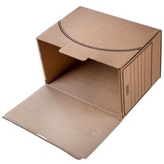 Короб архивный Attache Economy гофрокартон бурый 320x200x240 мм (.
