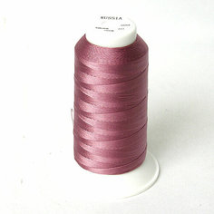 Нитки 60 капрон для швейной машинки (50к-1000м)(арт.277) цв. розовый Russia