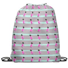 Сумка-мешок для обуви с принтом Gorolla