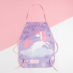 Фартук детский для творчества Этель "Magic time", 49 х 39 см, 100% полиэстер