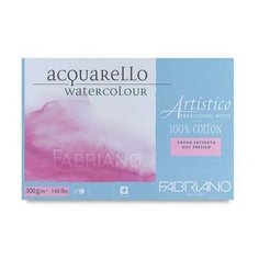 Склейка FABRIANO для акварели Artistico 30,5х45,5см, 300 г, 20л./ холодного прессования