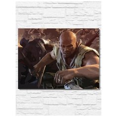 Картина по номерам на холсте игра The OUTFIT (PS, Xbox, PC, Switch) - 11219 Г 30x40