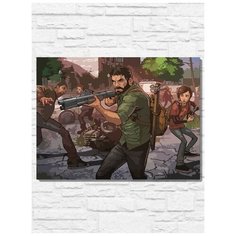 Картина по номерам на холсте игра the last of us - 9678 Г 30x40