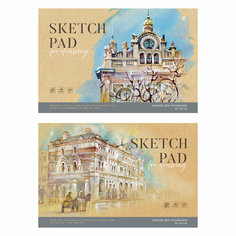 Альбом для рисования 2 шт Greenwich Line "Art on paper", 40л, А4, на скрепке / комплект