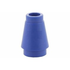 LEGO Конус 1 x 1, с верхней канавкой, синий (4589b / 4529235) 100 шт.