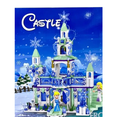 Конструктор Frozen Ледяной замок Эльзы 445 деталей , Конструктор холодное сердце Планета конструкторов