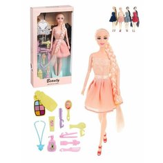 Игровой набор Модница, в компл. кукла 28 см. предм. 10 шт. в асс. Наша Игрушка C597