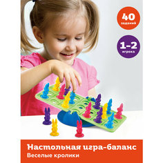 Настольная игра баланс детская Веселые кролики ON TIME