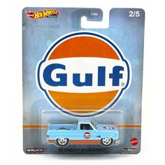 Hot Wheels Premium 83 Chevrolet Chevy Silverado Gulf Pop Culture редкая коллекционная модель