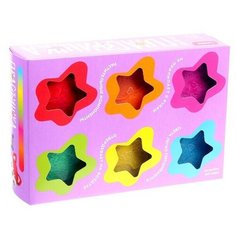 Lori Тесто для лепки «Пластишка № 2», 6 цветов по 80 г