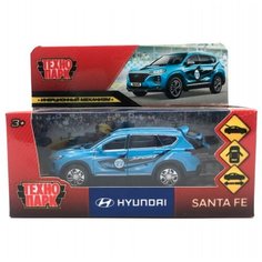 Модель SANTAFE2-12SRT-BU HYUNDAI SANTAFE SPORT 12 см, голубой Технопарк в коробке /72/