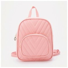 Рюкзак на молнии, цвет розовый Noname