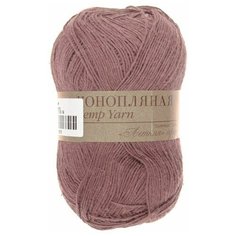 Пряжа Пехорка Конопляная - капучино (187), 50 г / 280 м (30% конопля, 70% хлопок) - 3 шт