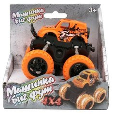 Машинка инерционная Funky Toys 4х4, цвет оранжевый, 1 шт