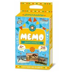 Настольная игра "Мемо. Динозавры", 1 шт. Десятое королевство