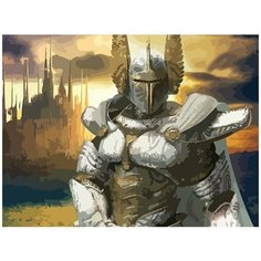 Картина по номерам на холсте игра Герои меча и магии - 6590 Г 30x40