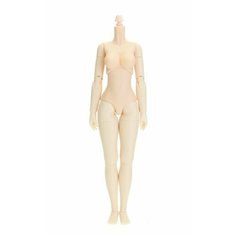 Женское тело куклы 22 см Obitsu Body (Matte Skin type) Bust size L (белое, прорезиненное, грудь L для кукол Обитсу / Пуллип)