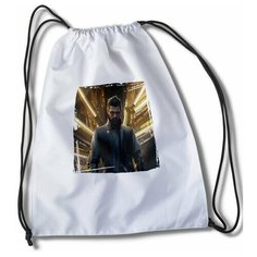 Мешок для сменной обуви с принтом Deus Ex Mankind Divided Шутер, Месть, Боевик, Экшен, PS, Xbox, PC, Switch) - 33153png Brut Boxers