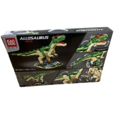 Конструктор Динозавры "Большой Алозариус"1160 деталей GAO Misi