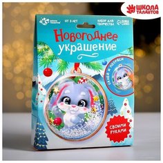 Набор для творчества «Новогоднее украшение на ёлку», 1 форма Школа талантов