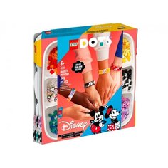 Конструктор LEGO DOTS 41947 Большой набор браслетов «Микки и его друзья»