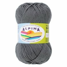 Пряжа ALPINA "BABY SUPER SOFT" 10 шт. в упак. цвет №11 серый (BABY SUPER SOFT-№11 серый)