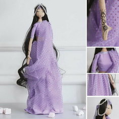 Набор для шитья. Интерьерная кукла "Жасмин", 43 см Арт Узор