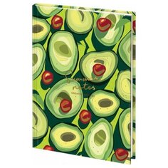 Ежедневник STAFF Avocado недатированный, А5, 128 листов, зелeный