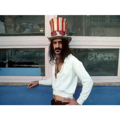 Плакат, постер на бумаге Frank Zappa/Фрэнк Заппа/музыкальные/поп исполнитель/артист/поп-звезда/группа. Размер 21 х 30 см