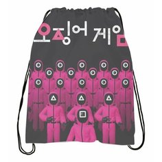 Сумка-мешок для обуви Игра в кальмара №19 Migom