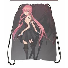 Сумка-мешок для обуви The Future Diary, Дневник будущего №4 Migom