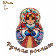 Матрешка-неваляшка "Девочка со снегирем" Нет бренда