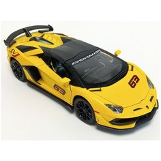 Машинка Lamborghini Aventador со съемной крышей 1:24, металлическая, свет, звук MSN Trading Limited