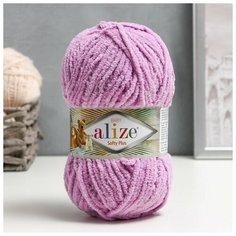 Пряжа "Softy Plus" 100% микрополиэстер 120м/100г (47 багряник) Alize