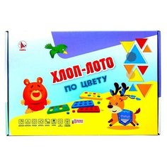 Настольная игра "Хлоп-лото №1. По цвету" Ракета