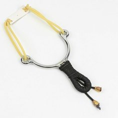 Рогатка "Ричард" металлическая в оплетке Noname