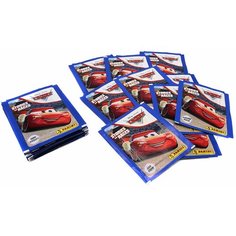 30 пакетиков наклеек Panini тачки. Истории И гонки (150 наклеек)