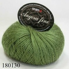 Пряжа Seam Angora fine Сеам Ангора фине, 50% мохер 50% нейлон, 50 г, 300 м, 1 моток.