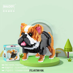 Конструктор 3D FCJ0788106 Собака 1021 дет. в коробке Китайская игрушка1
