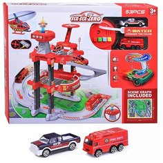 Парковка "Motorhome" красный, в коробке КНР