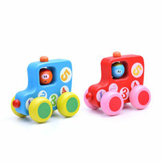 Каталка "Машинки с цифрами" Щепочка