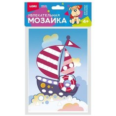 Мозаика Колорит увлекательная, набор малый, Кораблик (Км-032) Lori