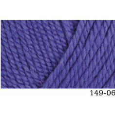 Пряжа Rozetti FIRST CLASS. 50% Мериносовая шерсть, 50% Микрофибра, 50гр/115м, (149-06 Фиолетовый) 1 упаковка (10 мотков)
