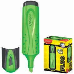 Текстовыделитель MAPED (Франция) "Fluo Peps Classic", зеленый, линия 1-5 мм, 742533