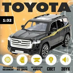 Детская машинка джип Тойота Ленд Крузер 300 1:32, внедорожник Miniauto