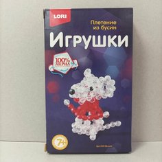 Плетение из бусин игрушка "Мышка" Lori