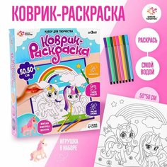 Набор для творчества «Коврик-раскраска», 50 × 50 см ТероПром