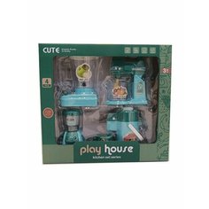 Игровой набор Бытовая техника игрушечная для детей, в комплекте 5 предметов Наша Игрушка