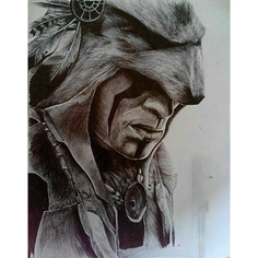 Картина по номерам Вождь 40х50 см АртТойс