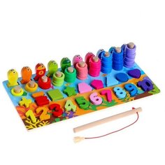 Набор для изучения счёта 4 в 1, 30 × 14,5 × 10 см Noname